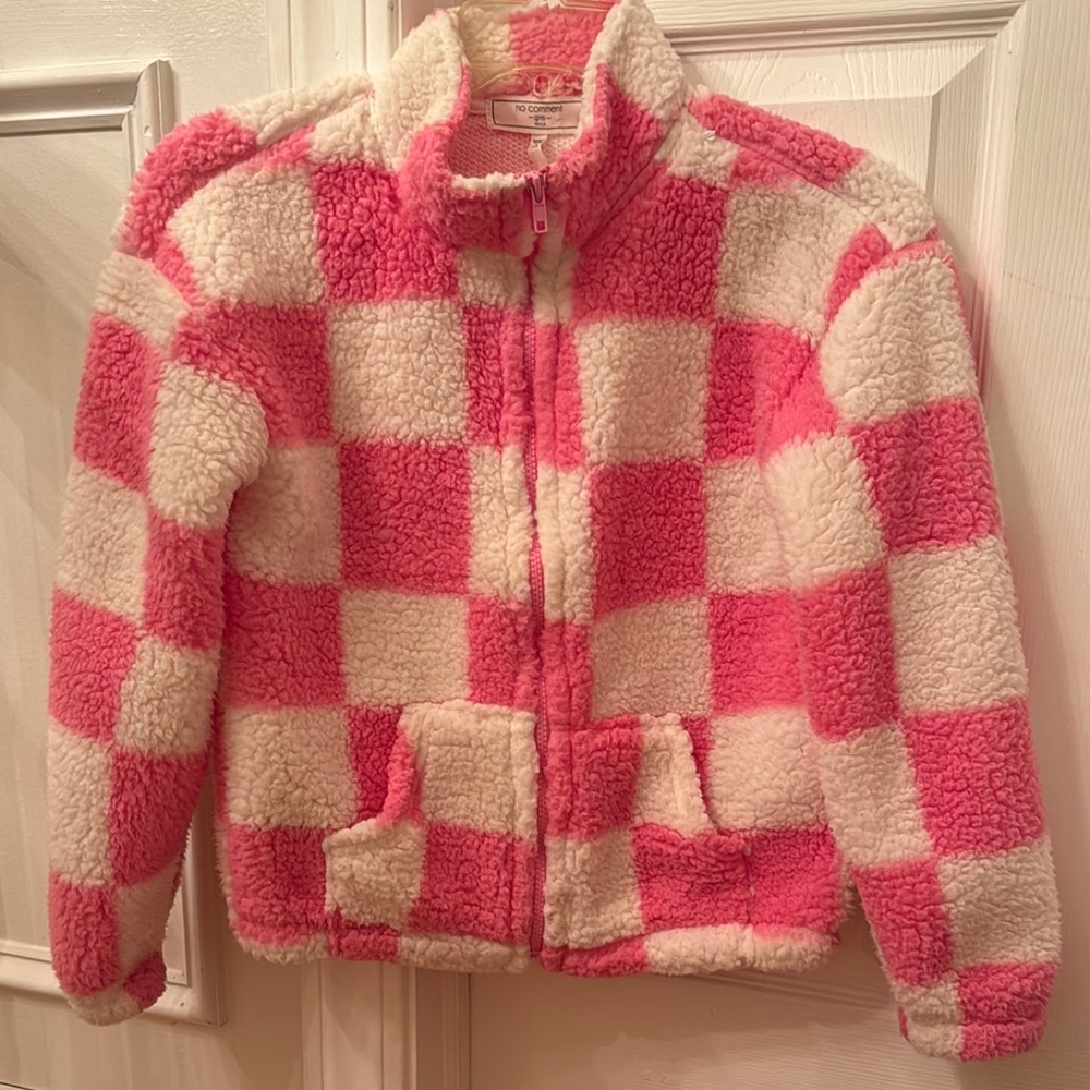 The Children's Place Pink Checkered Jacket